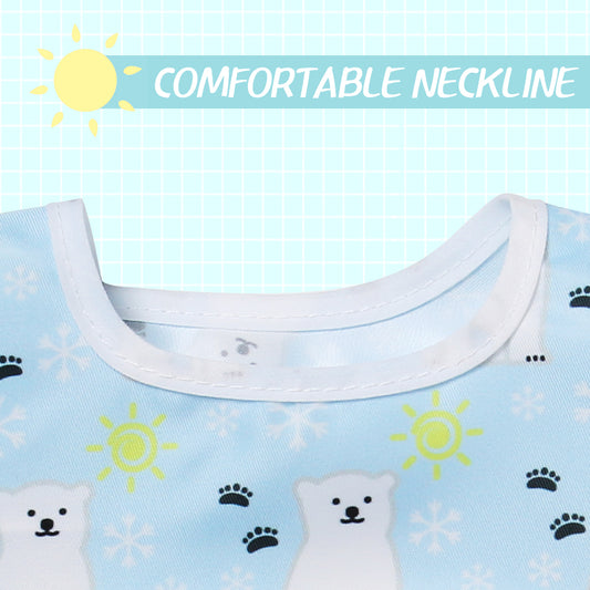 Baby Bib Feeding Bibs Waterproof Drool Bibs(set of 3)