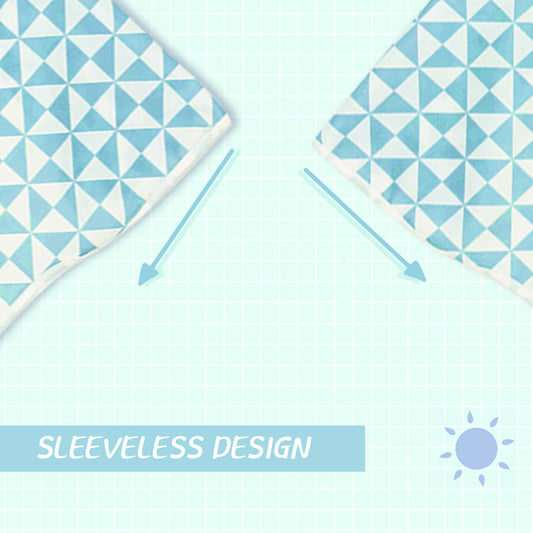 Baby Toddler Bib Waterproof Sleeveless Bib Feeding Bibs (Set of 2)