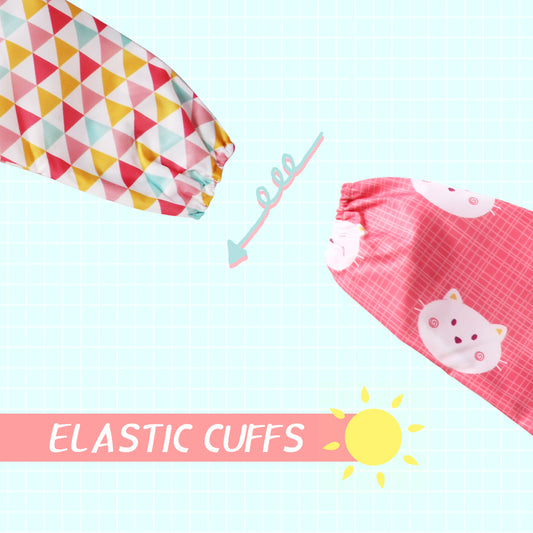 Baby Toddler Bib Waterproof Long Sleeved Bib Feeding Bibs (Set of 2)