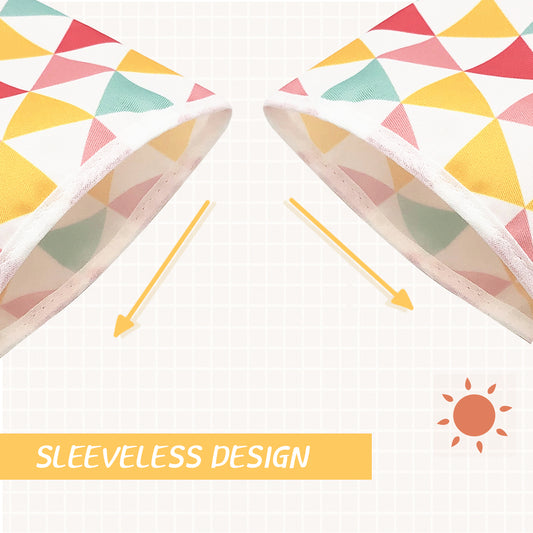 Baby Toddler Bib Waterproof Sleeveless Bib Feeding Bibs (Set of 2)