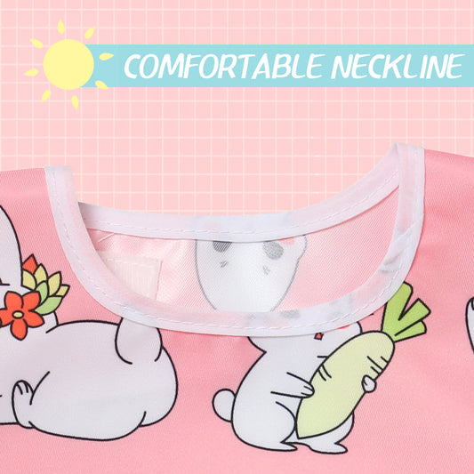 Baby Bib Feeding Bibs Waterproof Drool Bibs(set of 3)