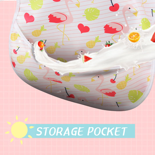 Baby Bib Feeding Bibs Waterproof Drool Bibs(set of 3)